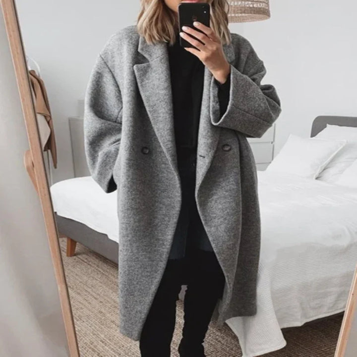 Maxine | Women's Oversized Double-Breasted Coat