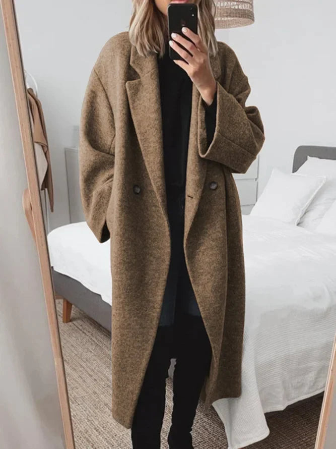 Maxine | Women's Oversized Double-Breasted Coat