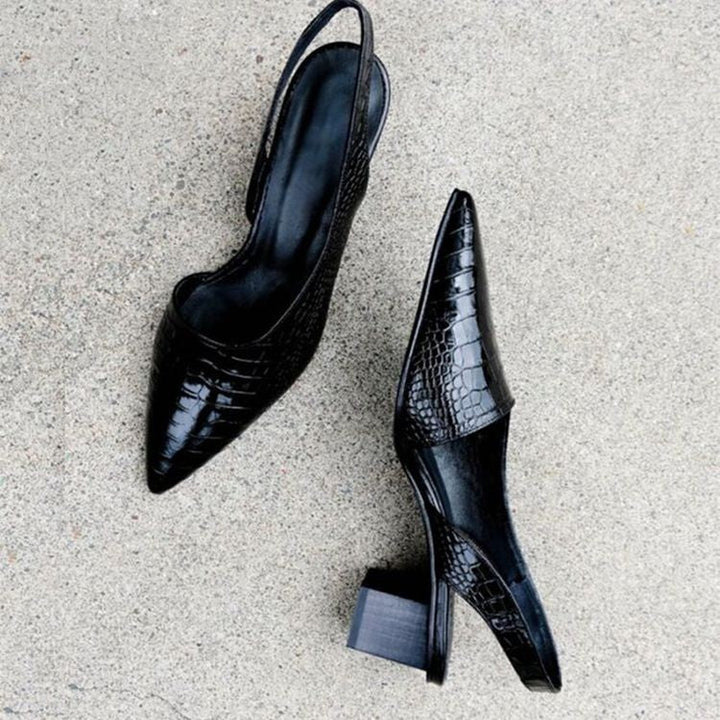 Meg | Women's Pointed-Toe Slingback Heels