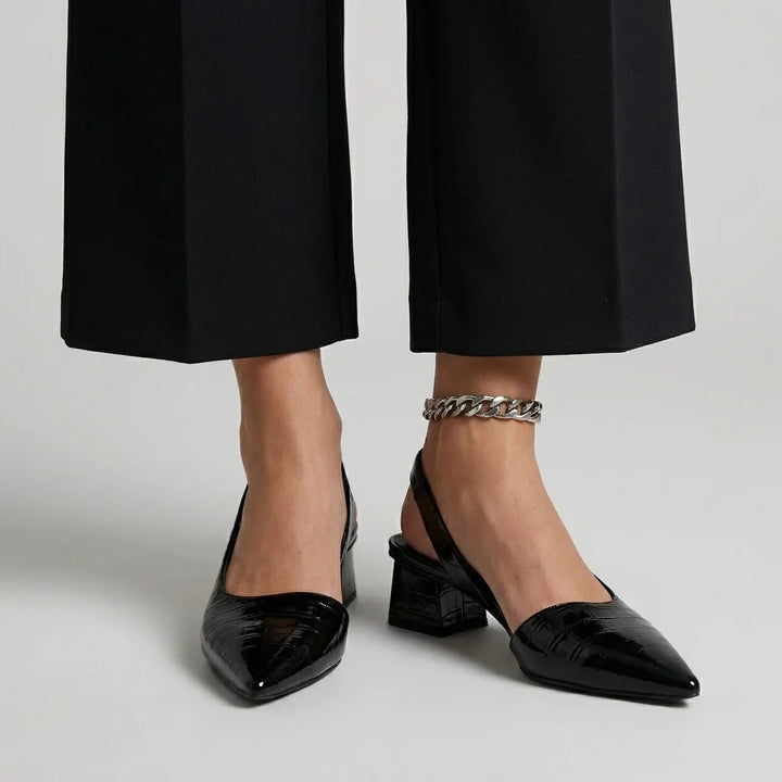 Meg | Women's Pointed-Toe Slingback Heels
