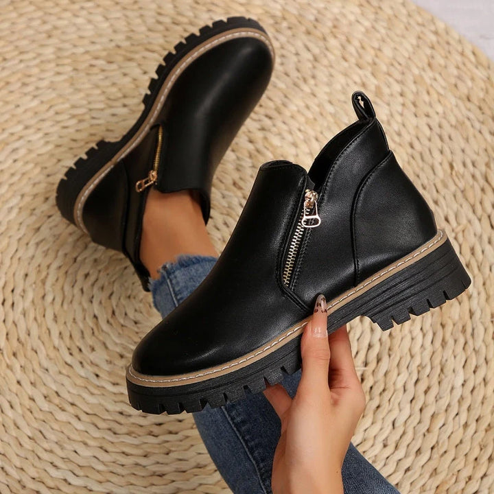 Megan | Women's Ankle Boots with Chunky Sole