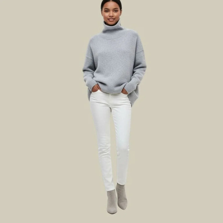 Nicole | Women's Oversized Turtleneck Jumper