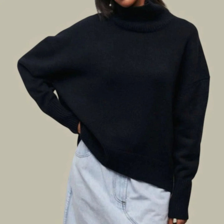 Nicole | Women's Oversized Turtleneck Jumper