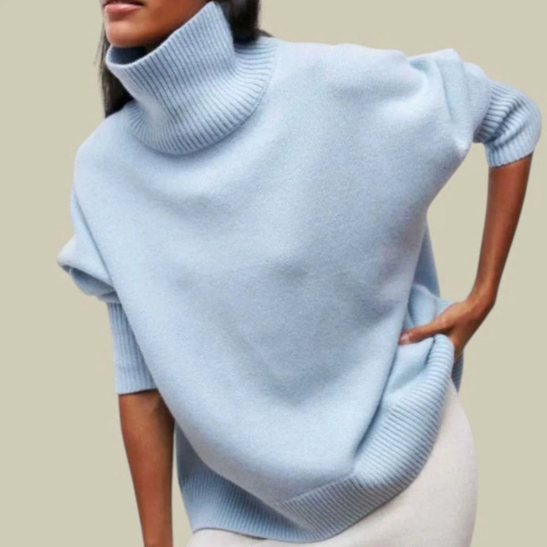Nicole | Women's Oversized Turtleneck Jumper