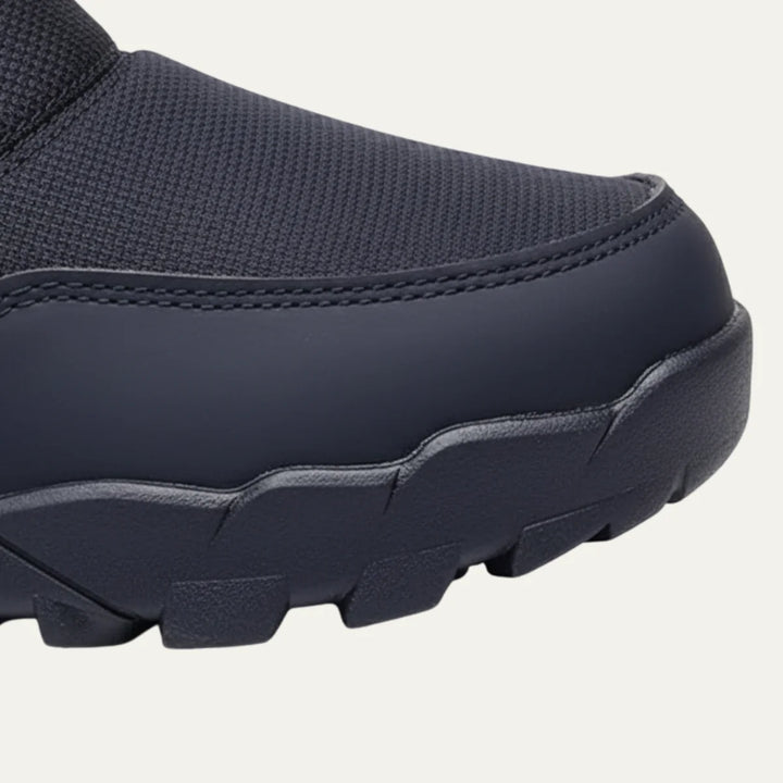 Nigel | Men's Quilted Lined Drawstring Winter Boots
