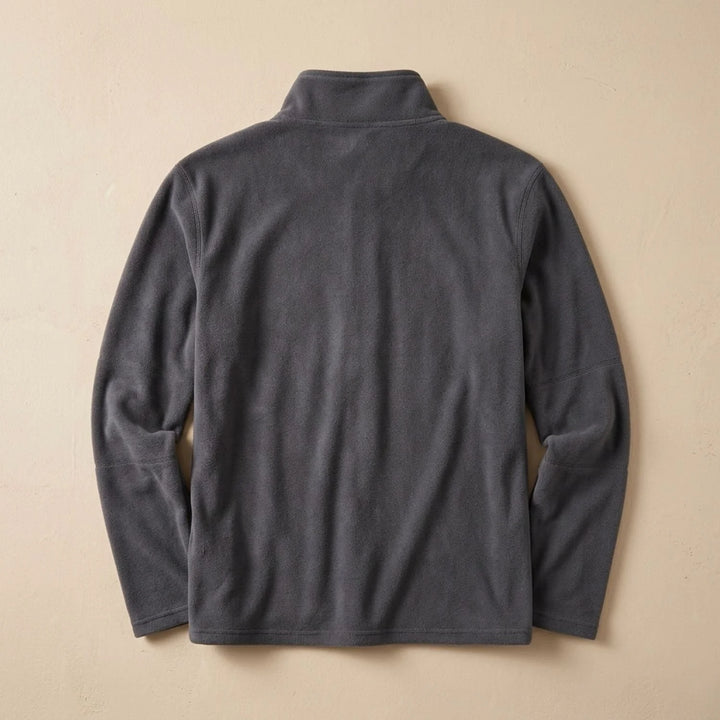 Oscar | Men's Stand Collar Quarter Zip Fleece Sweater