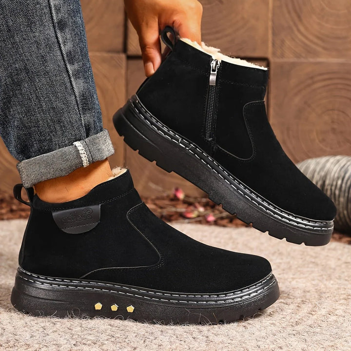 Paige | Women's Fleece Lined Side Zip Ankle Boots