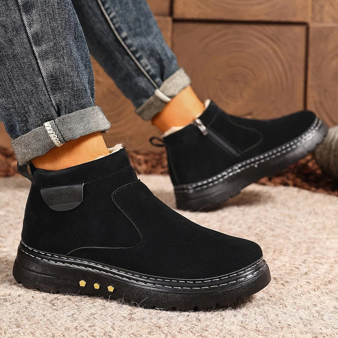 Paige | Women's Fleece Lined Side Zip Ankle Boots