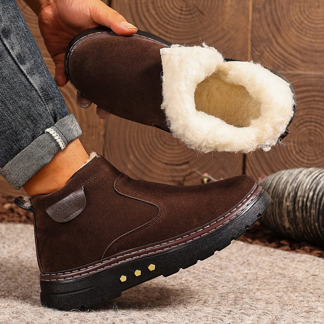 Paige | Women's Fleece Lined Side Zip Ankle Boots
