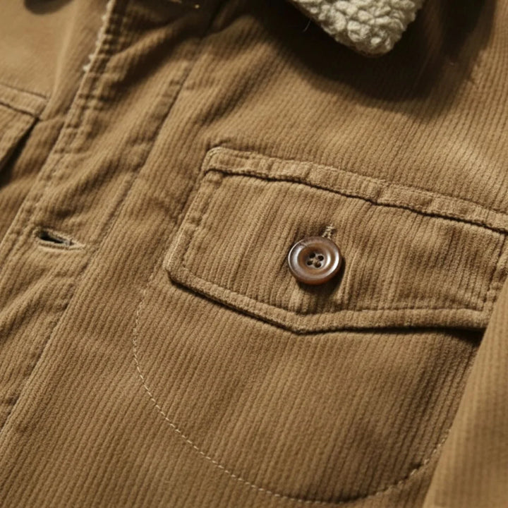 Patrick | Men's Button Front Lined Winter Jacket