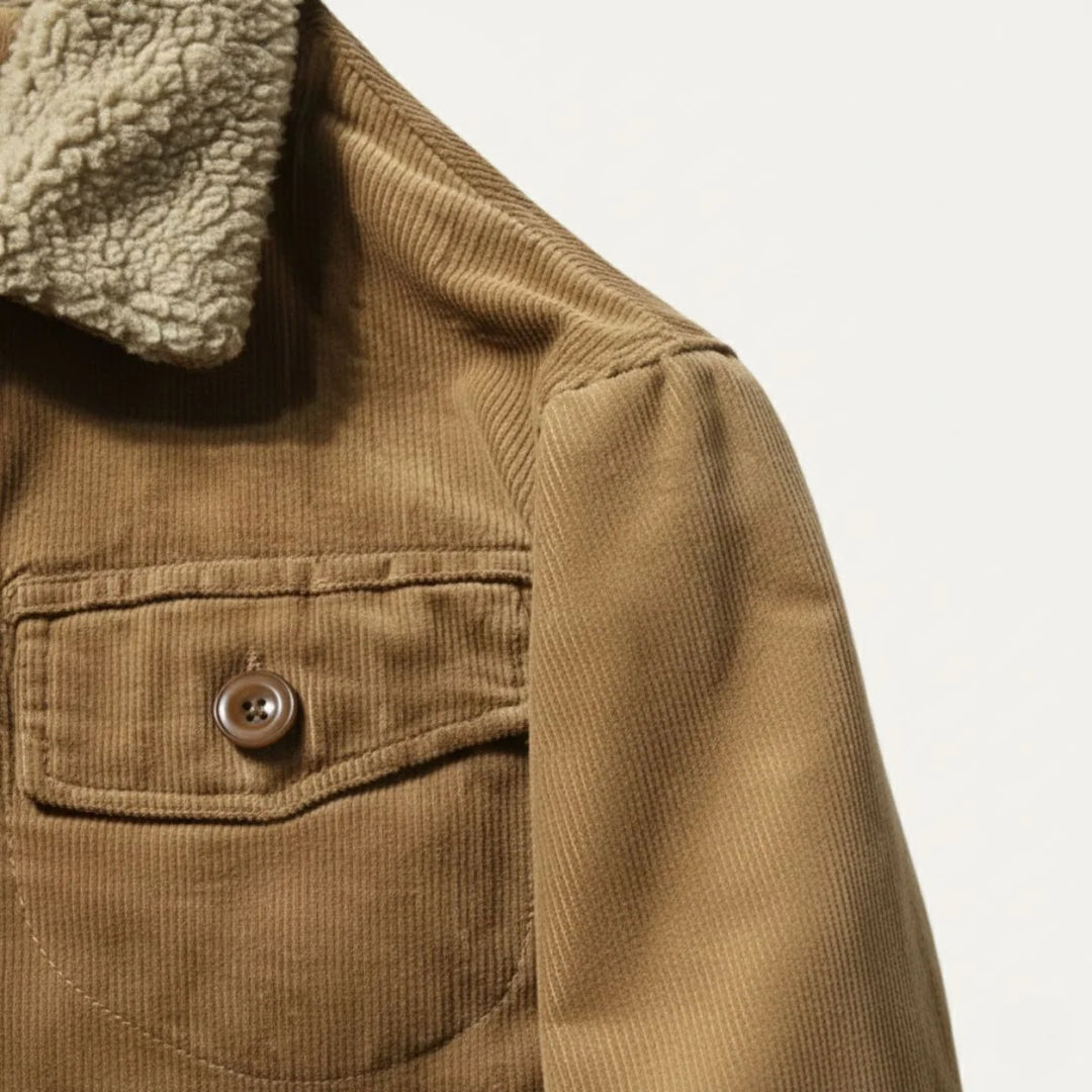 Patrick | Men's Button Front Lined Winter Jacket