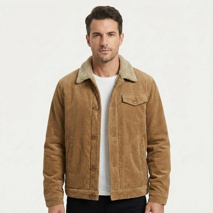 Patrick | Men's Button Front Lined Winter Jacket