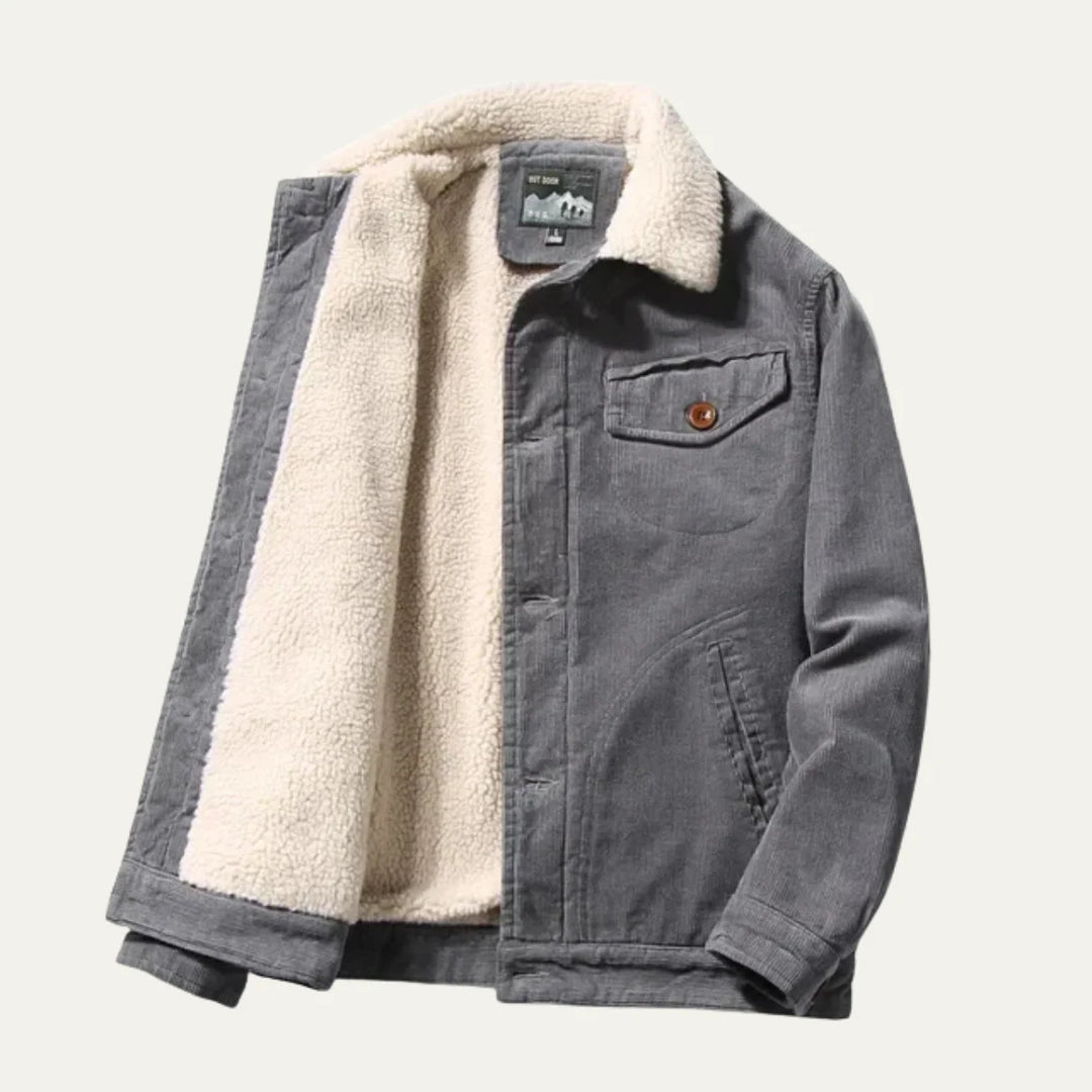 Patrick | Men's Button Front Lined Winter Jacket