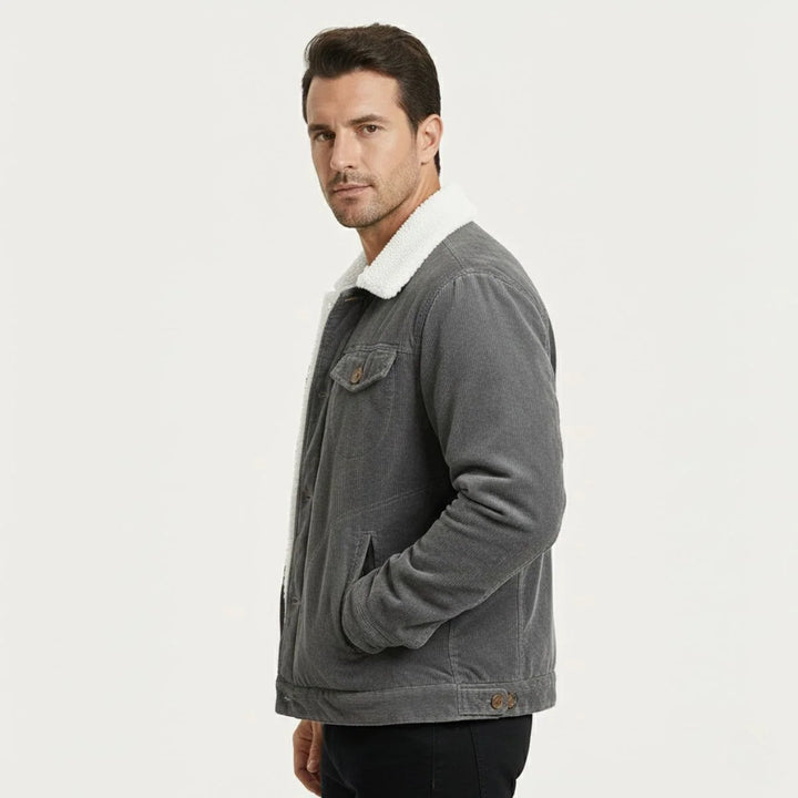 Patrick | Men's Button Front Lined Winter Jacket