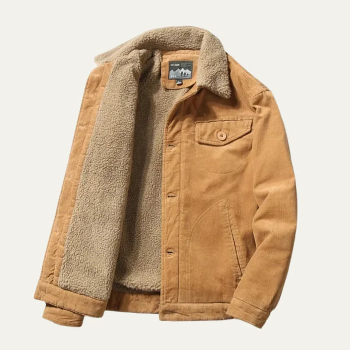 Patrick | Men's Button Front Lined Winter Jacket