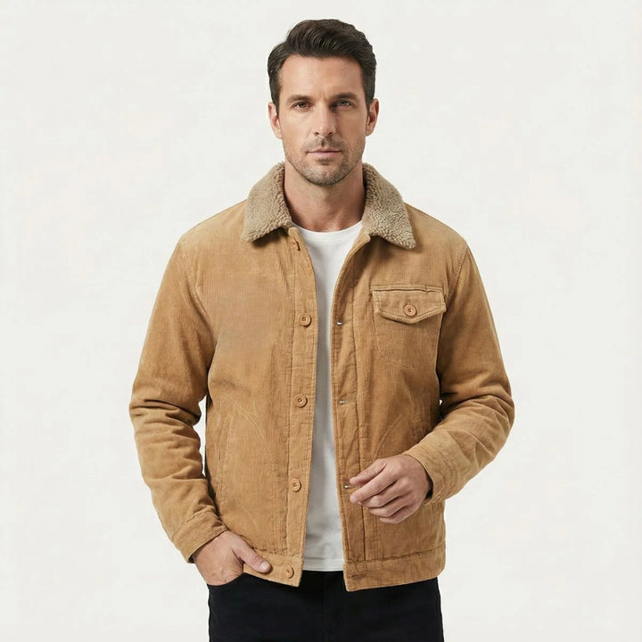 Patrick | Men's Button Front Lined Winter Jacket
