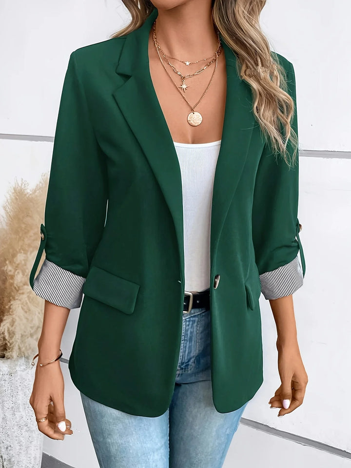 Petra | Women's Notch Lapel Single Button Blazer