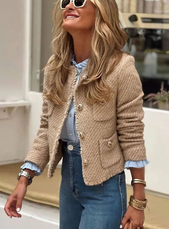 Priyanka | Women's Cropped Blazer Jacket
