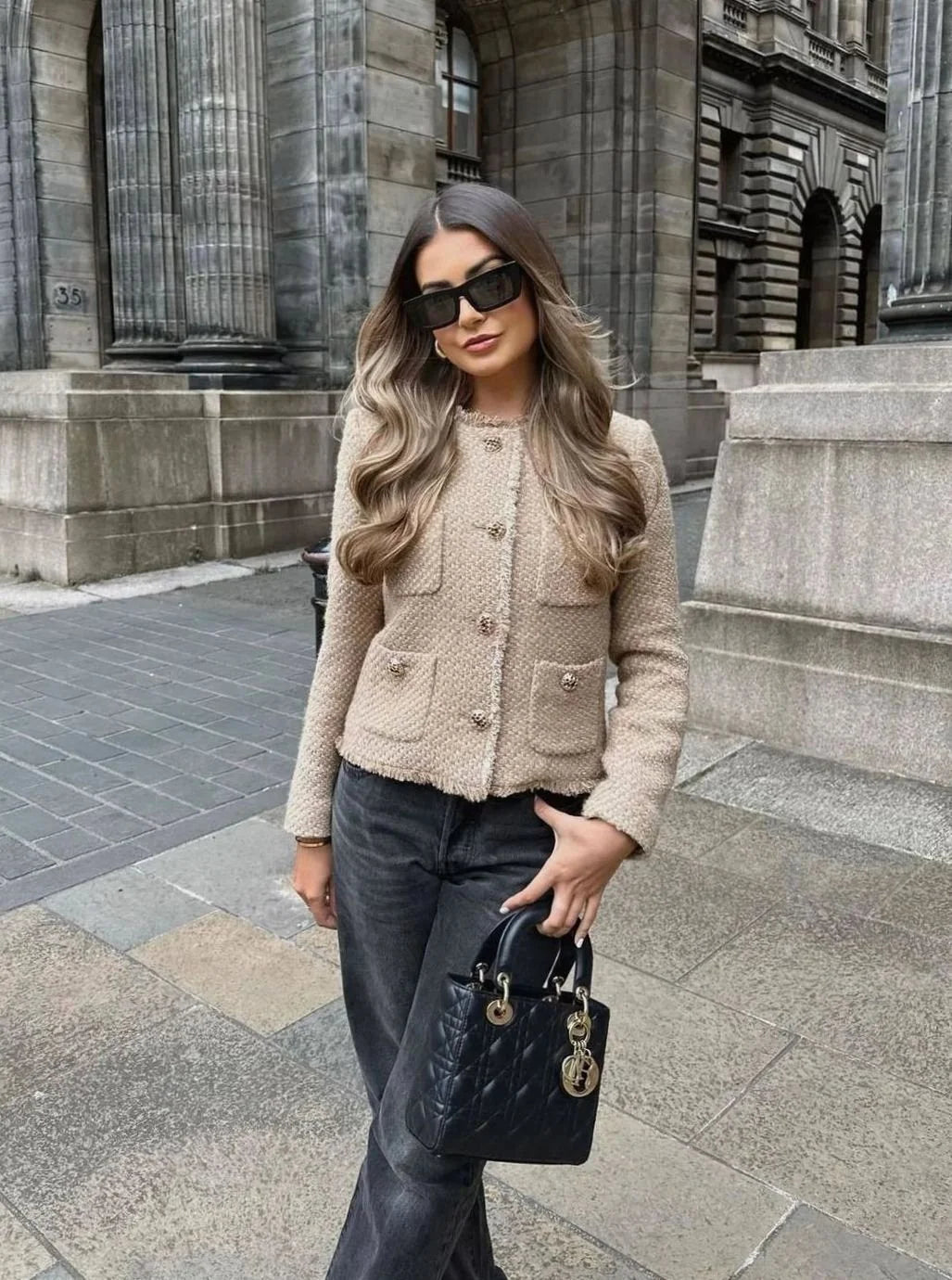 Priyanka | Women's Cropped Blazer Jacket