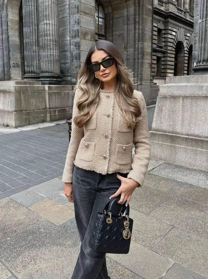 Priyanka | Women's Cropped Blazer Jacket