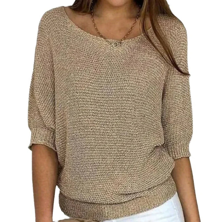 Rachel | Women's Relaxed-Fit Knit Sweater