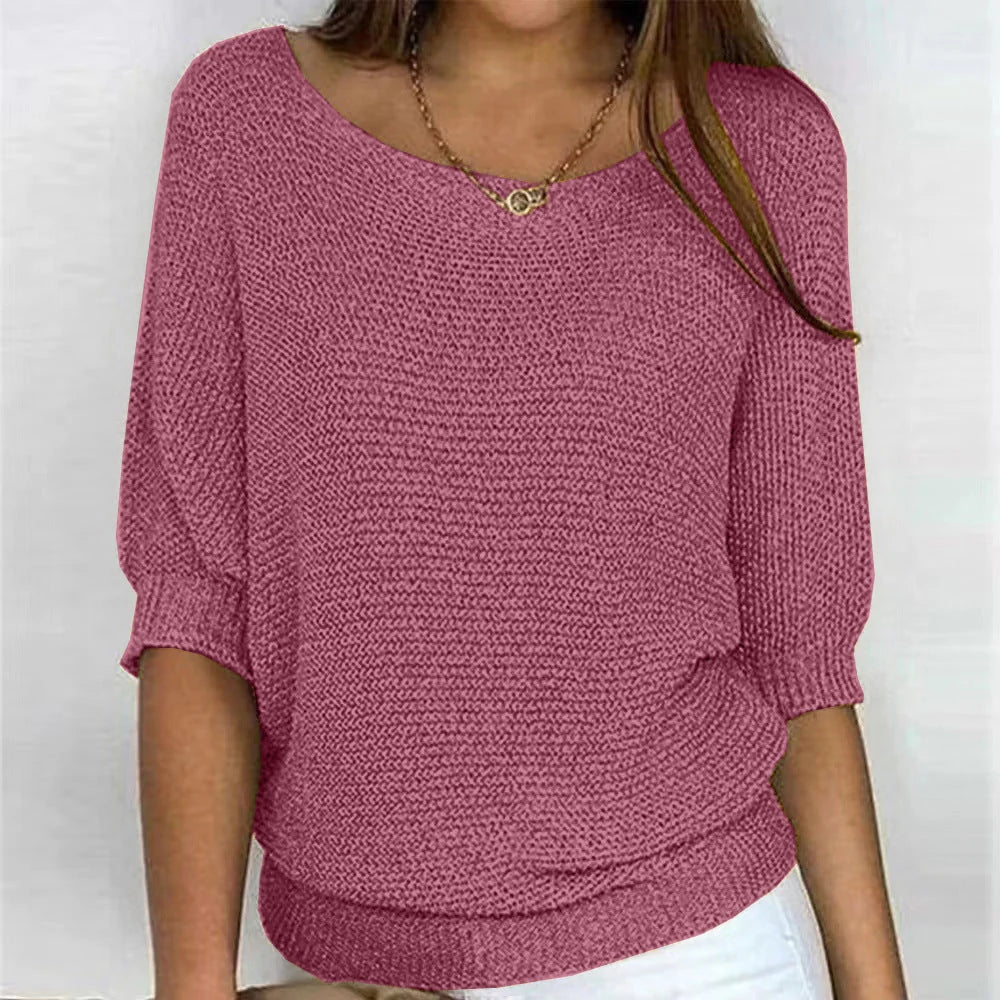 Rachel | Women's Relaxed-Fit Knit Sweater