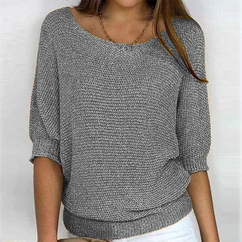 Rachel | Women's Relaxed-Fit Knit Sweater