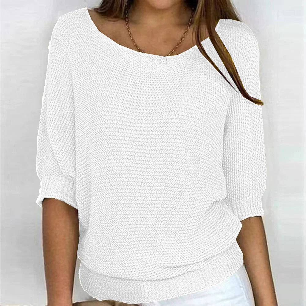 Rachel | Women's Relaxed-Fit Knit Sweater