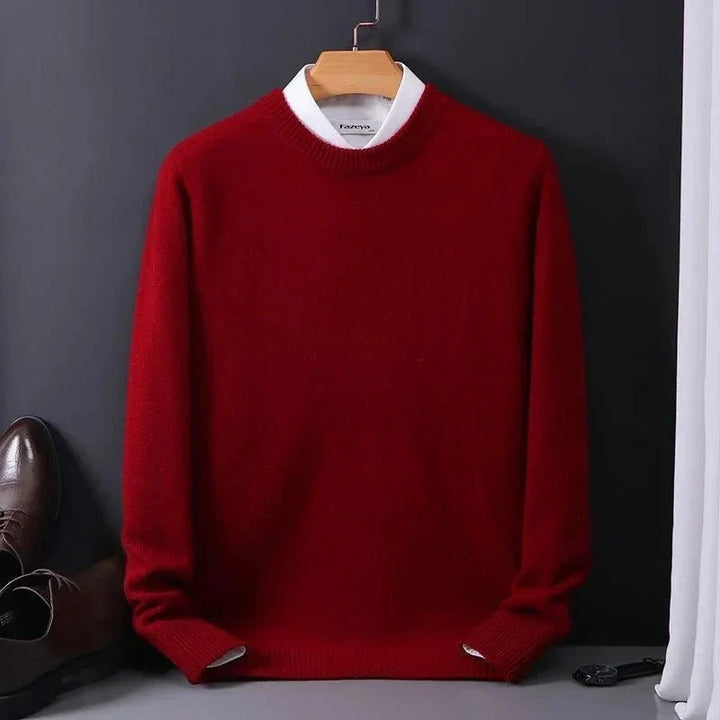 Randy | Men's Crew-Neck Knit Sweater