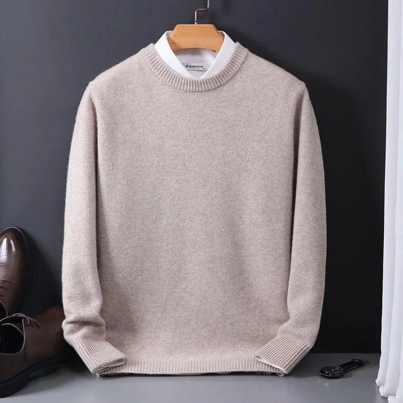Randy | Men's Crew-Neck Knit Sweater