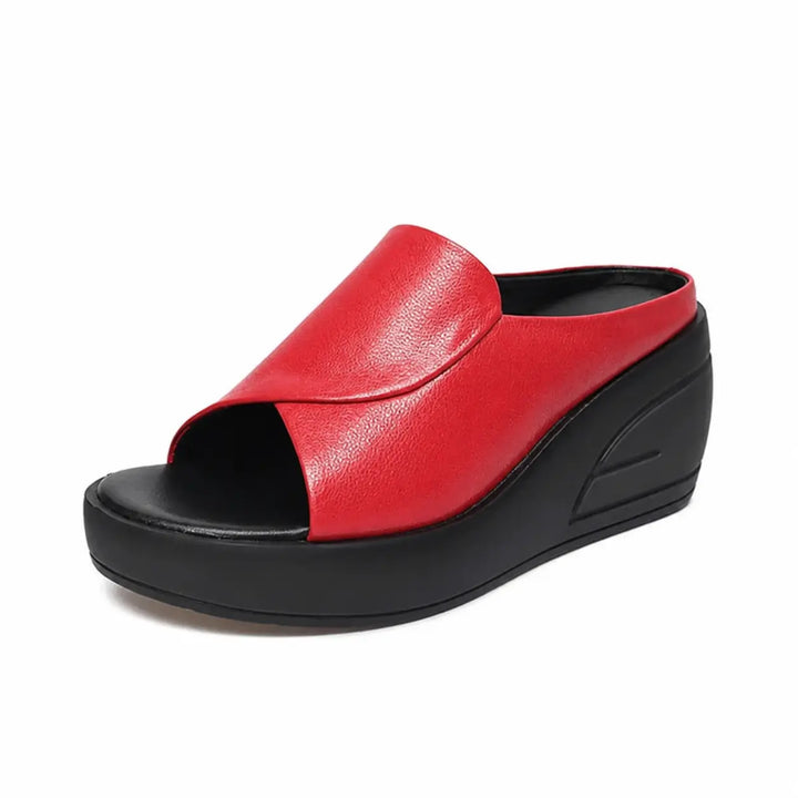 Lorna - Orthopedic Slip-on Wedge Sandals