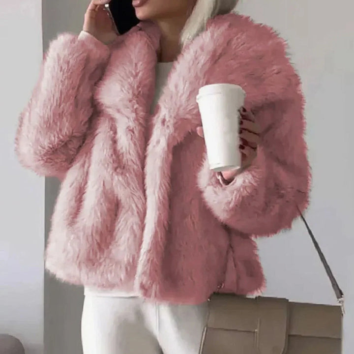 Roxanne | Women's Relaxed-Fit Fuzzy Coat