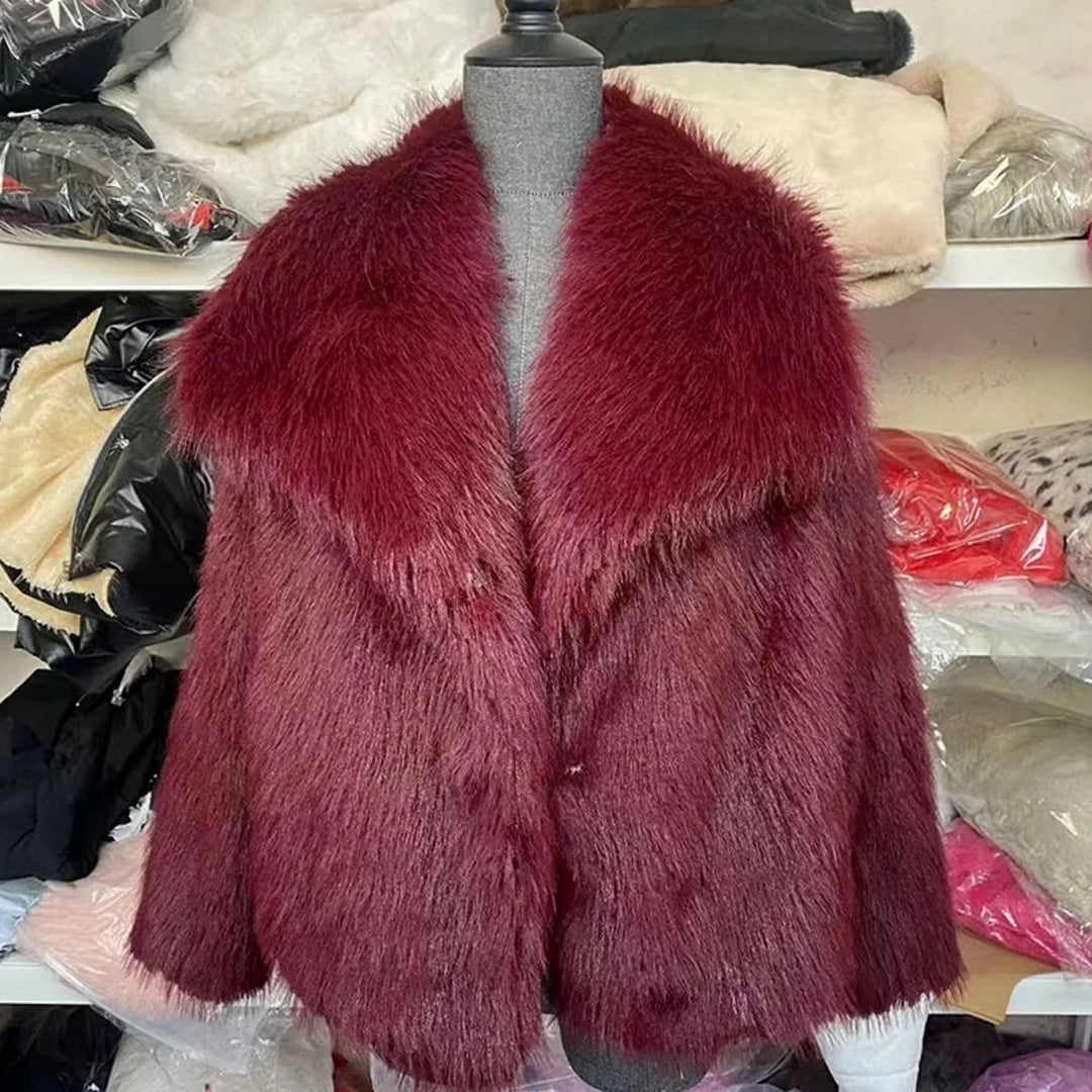Roxanne | Women's Relaxed-Fit Fuzzy Coat