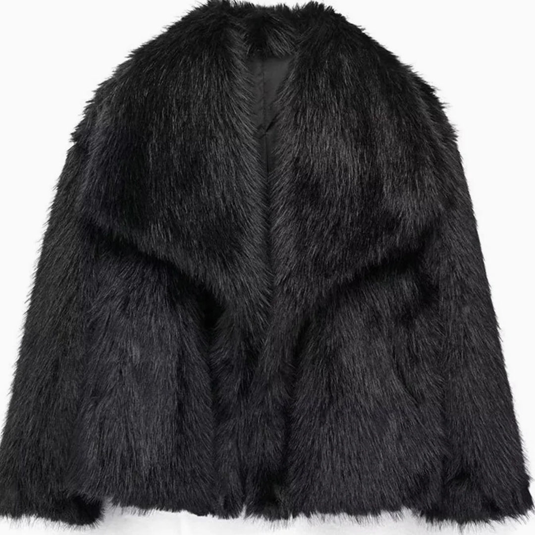 Roxanne | Women's Relaxed-Fit Fuzzy Coat