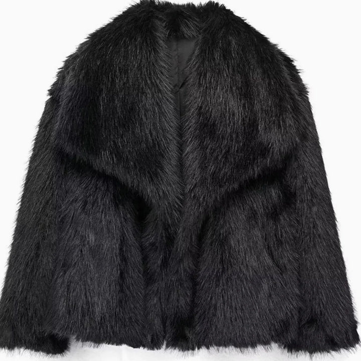 Roxanne | Women's Relaxed-Fit Fuzzy Coat