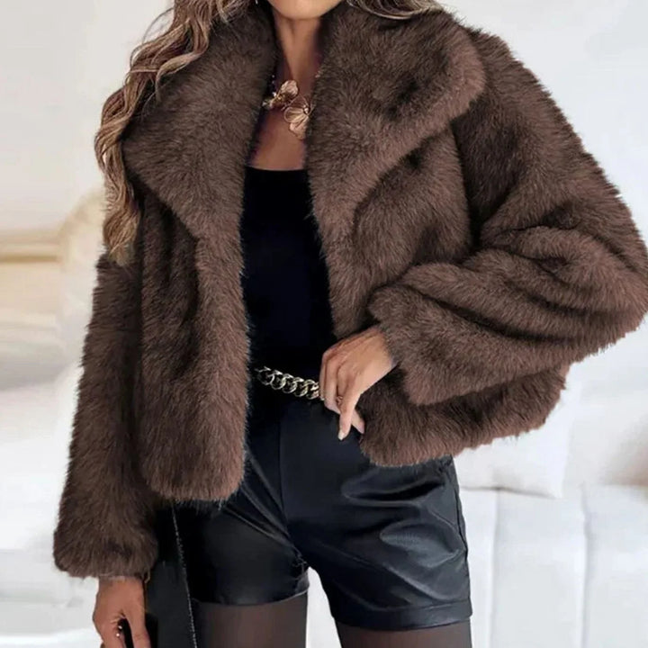 Roxanne | Women's Relaxed-Fit Fuzzy Coat