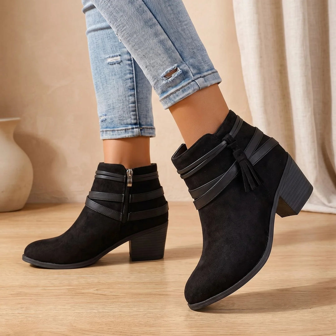 Sadie | Women's Tassel Strap Western Boots