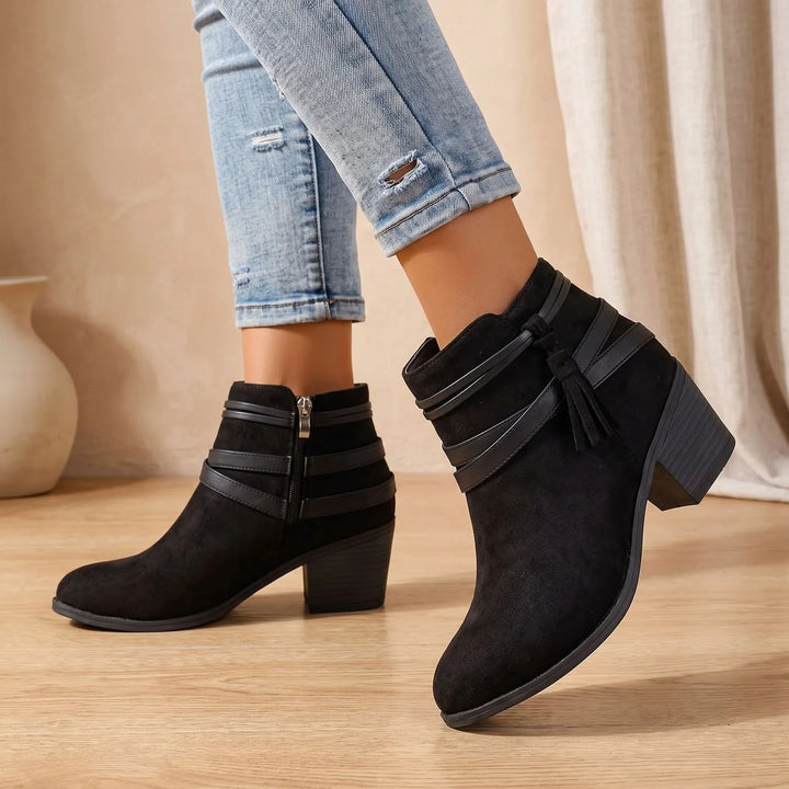 Sadie | Women's Tassel Strap Western Boots