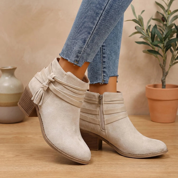 Sadie | Women's Tassel Strap Western Boots