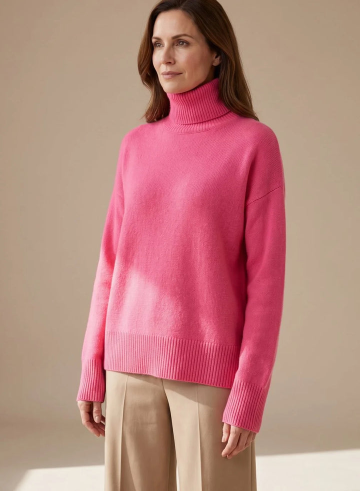 Samantha | Women's Relaxed Turtleneck Sweater