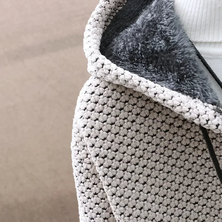 Sandeep | Men's Hooded Zip-Up Cardigan