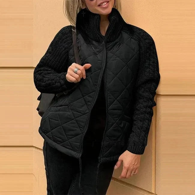 Sandrine | Women's Quilted Hybrid Jacket