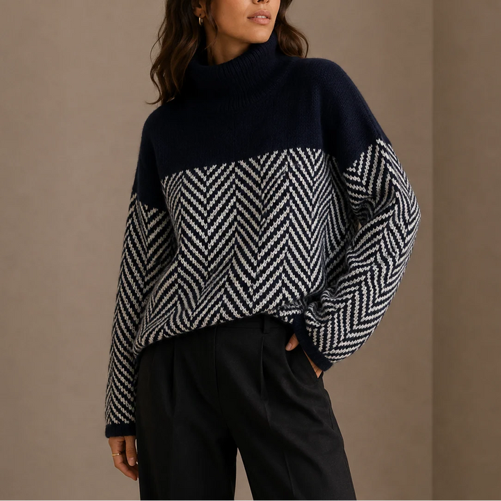 Sasha | Women's Oversized Turtleneck Sweater
