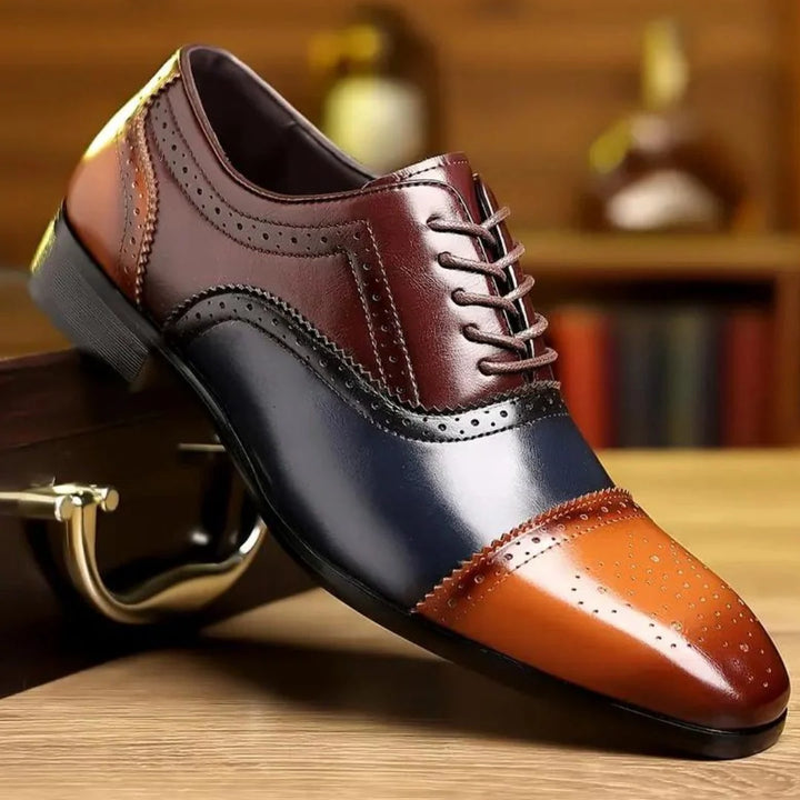 Shawn | Men's Colour-Block Oxford Shoes