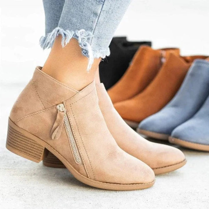 Sherry | Women's Low-Heel Ankle Boots