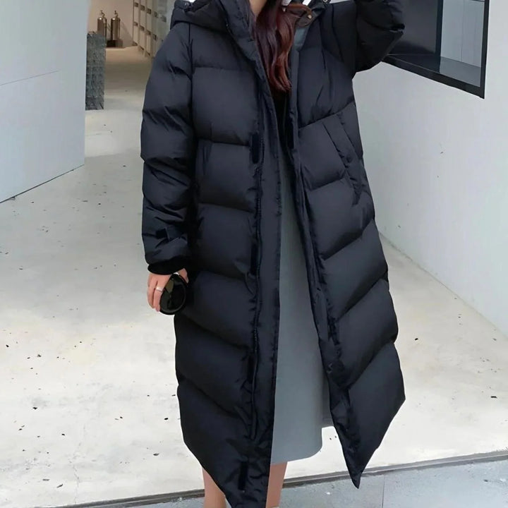 Sienna | Women's Oversized Hooded Maxi Long Puffer Coat