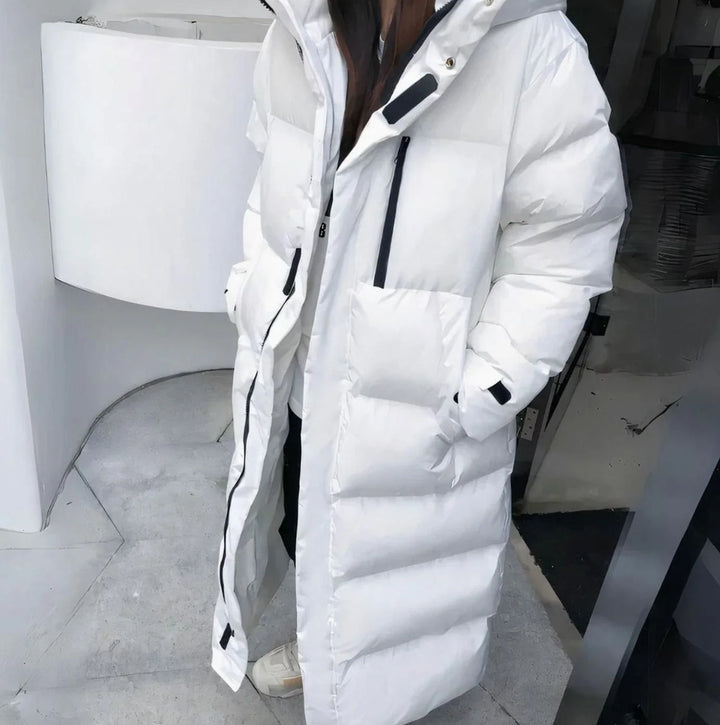 Sienna | Women's Oversized Hooded Maxi Long Puffer Coat