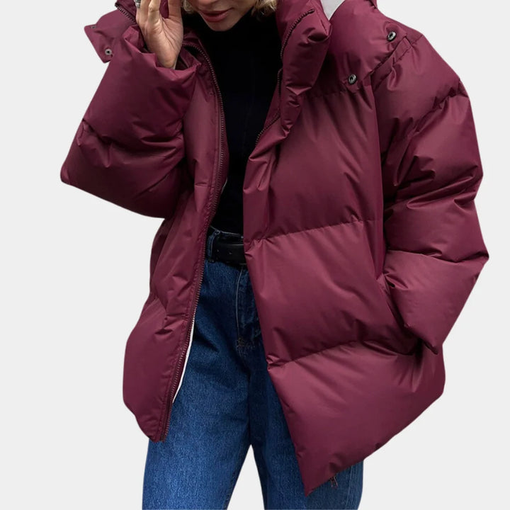 Simone | Women's Lightweight Quilted Jacket Hooded Zip