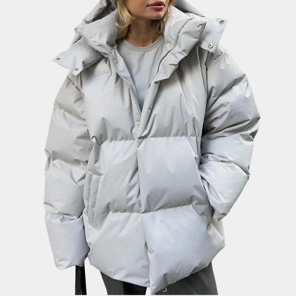 Simone | Women's Lightweight Quilted Jacket Hooded Zip