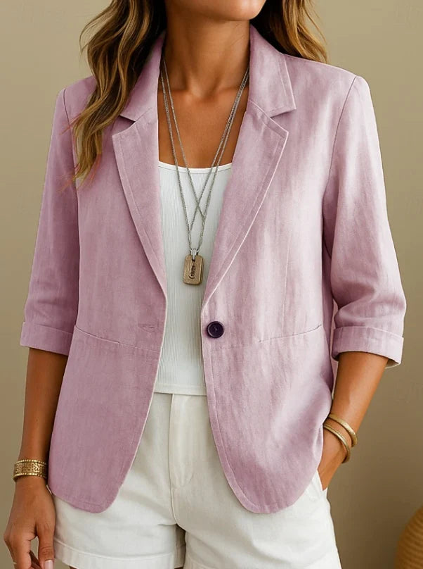 Simran | Women's Three-Quarter Sleeve Blazer